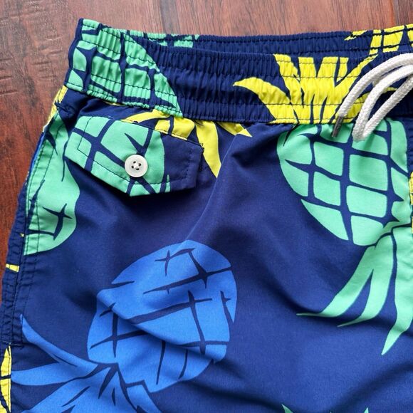 🍍Polo Ralph Lauren Pineapple Swim Trunks Mens XL Beach Tropical Pony Logo Summer - Picture 4 of 16
